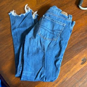 American Eagle High-Rise GF jeans